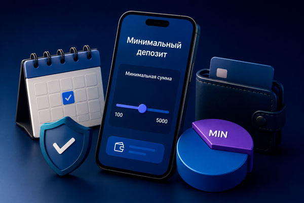 Минимальный депозит
